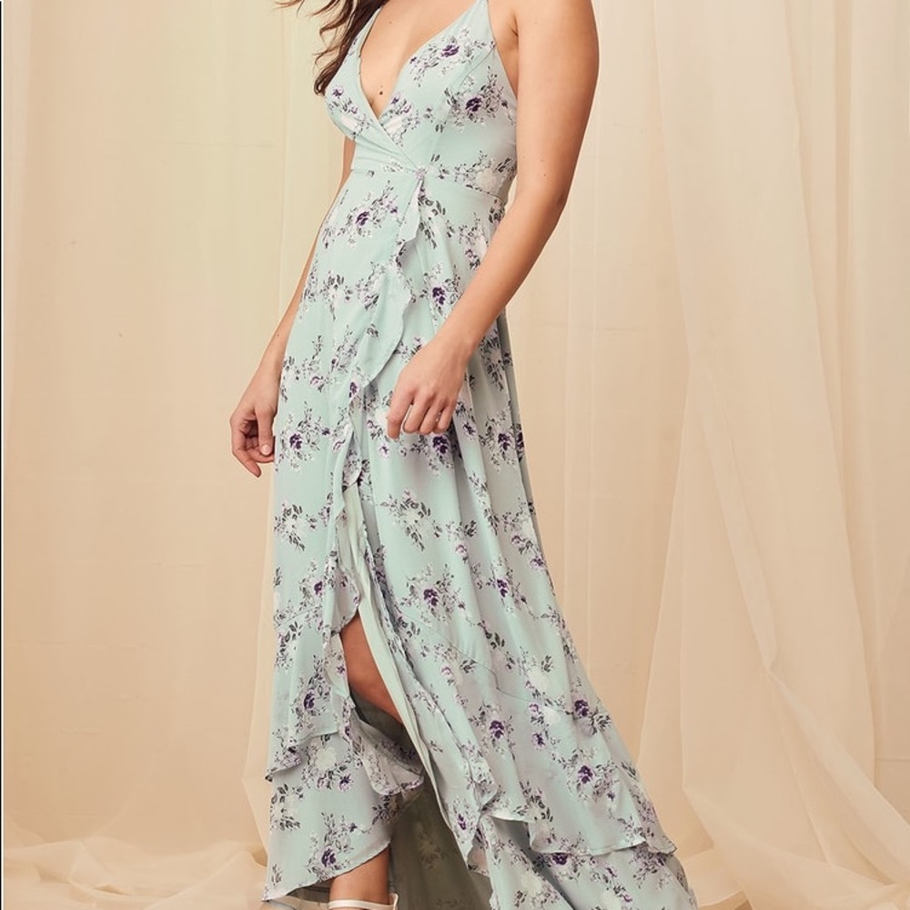Lulu’s Long Mint Dress